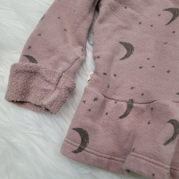 Childhoods Crewneck Lunar Mauve Moon Peplum Ruffle Long Sleeve Sweatshirt 3-6M - Picture 2 of 6